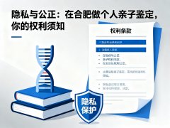 隐私与公正：在合肥做个人亲子鉴定，你的权利须知