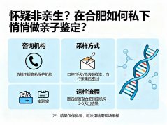 怀疑非亲生？在合肥如何私下悄悄做亲子鉴定？