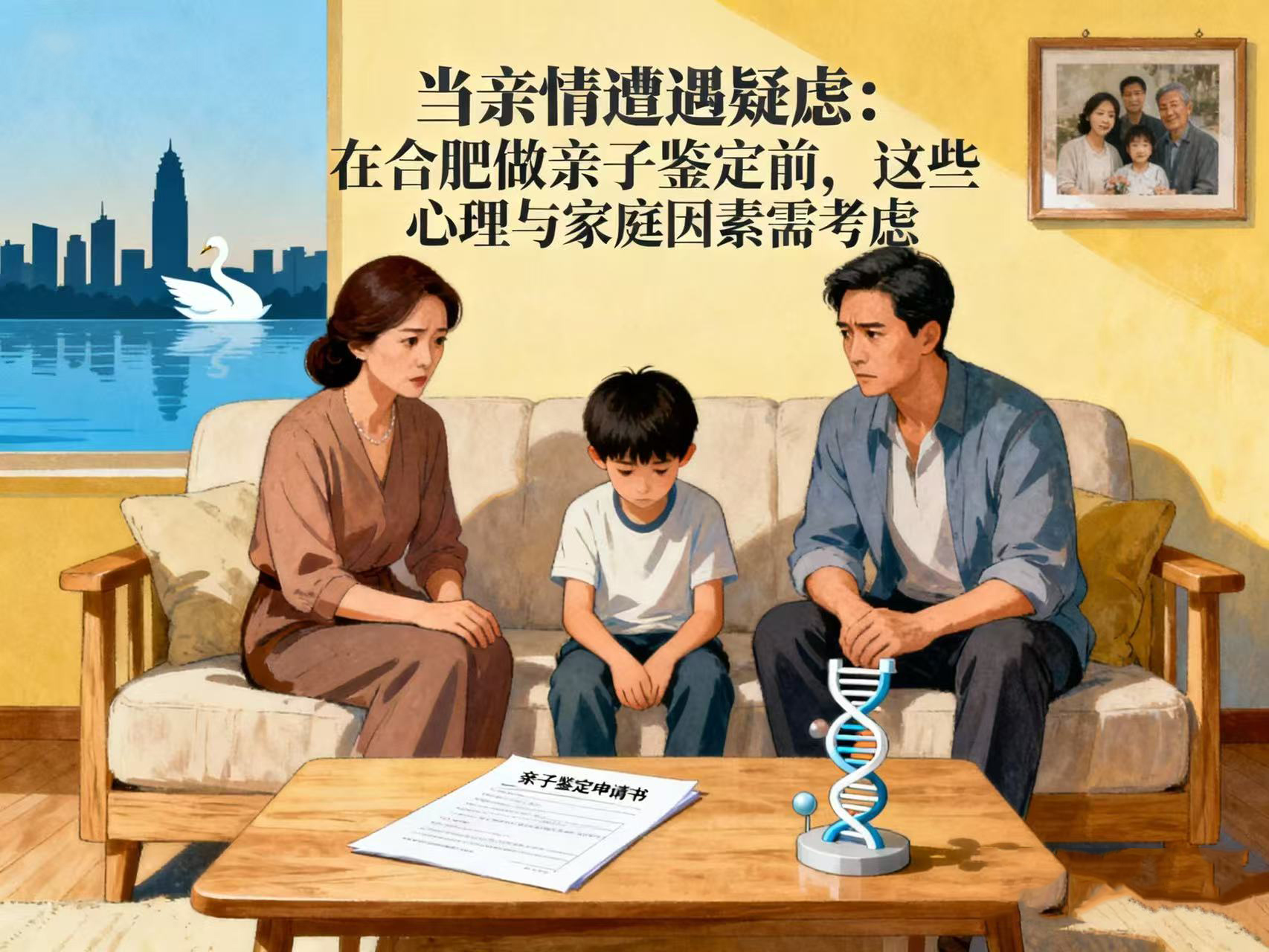 当亲情遭遇疑虑：在合肥做亲子鉴定前，这些心理与家庭因素需考虑